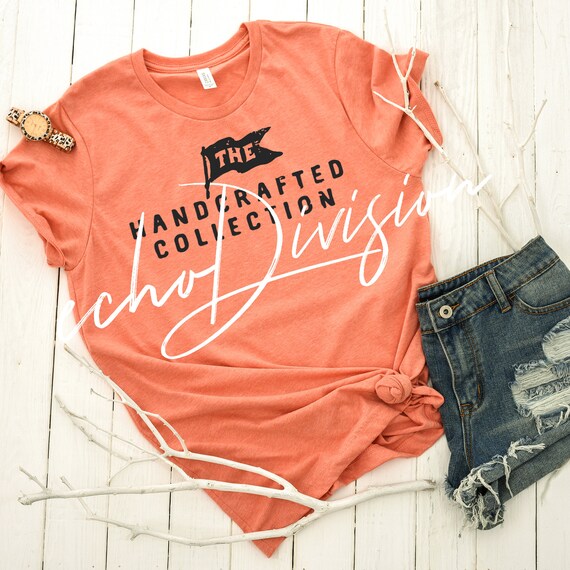 Shirt Mockup Bella Canvas 3001 Shirt Heather Sunset Etsy