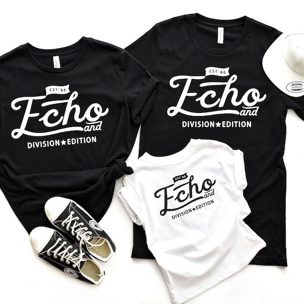 Family Mockup  - Bella Canvas 3001 Shirt - Black - 3001T White - Outfit Flat lay - Apparel Photography