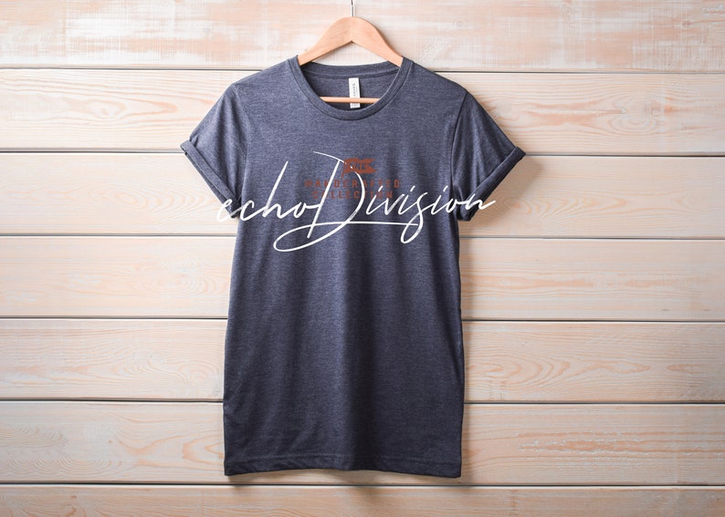 Download Shirt Mockup Bella Canvas 3001 Shirt Heather Navy | Etsy