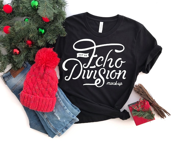christmas shirt mock up