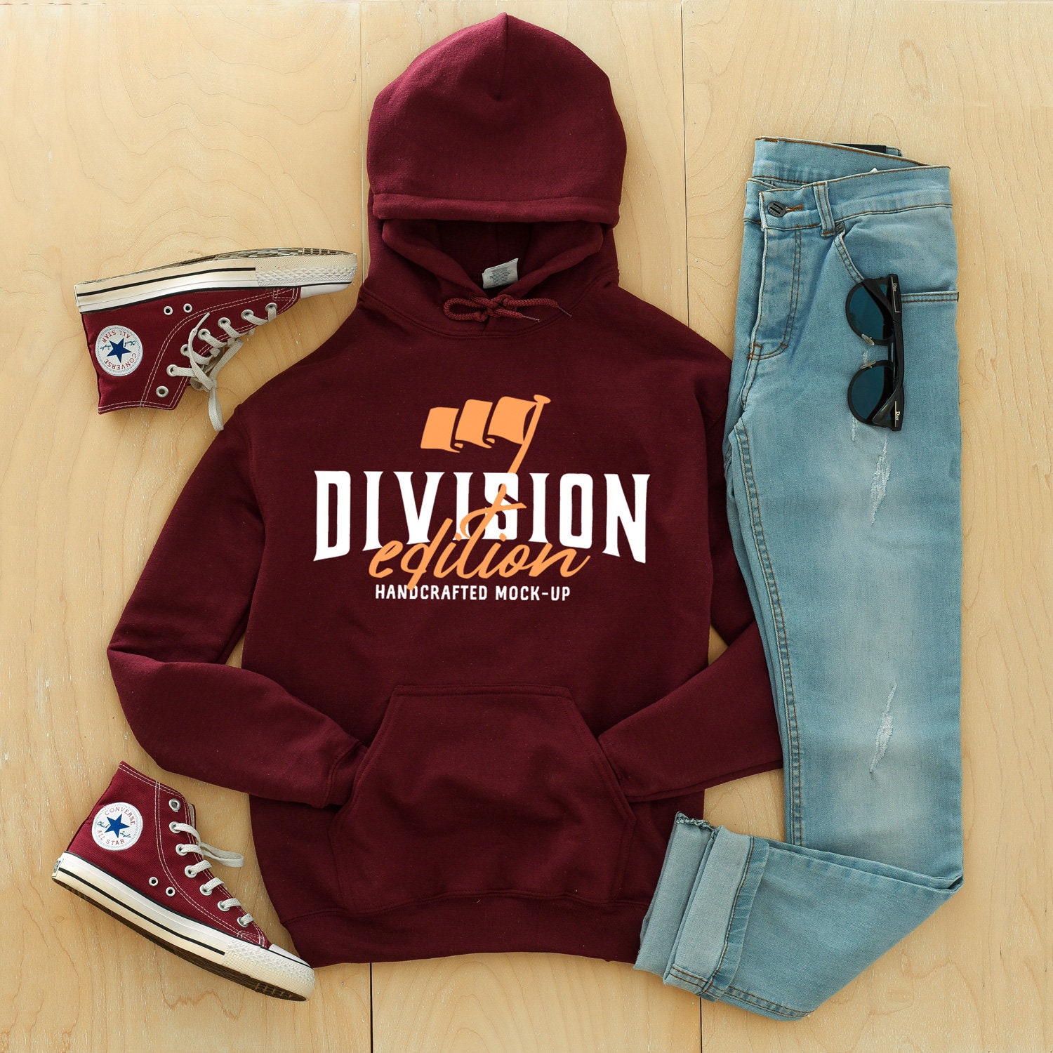 Download Hoodie mockup Gildan mockup 18500 mockup Moroon hoodie | Etsy