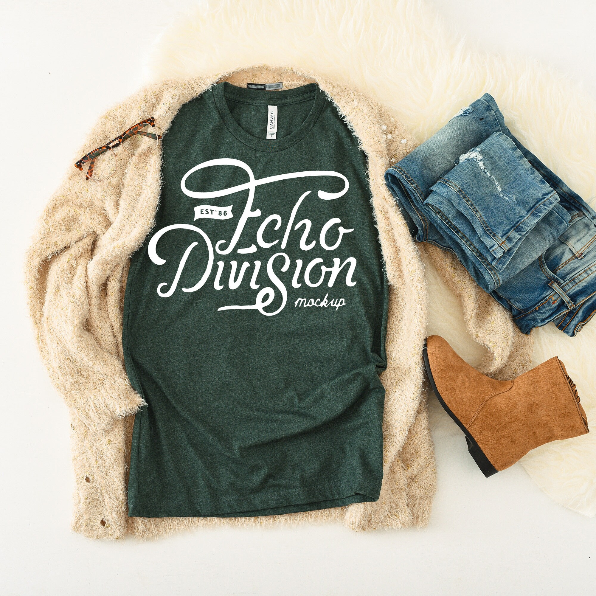 Fall Shirt Mockup Apparel Photography Flat Lay Bella Canvas 3001 Mauve T Shirt Mockup Photography Art Collectibles Commentfer Fr