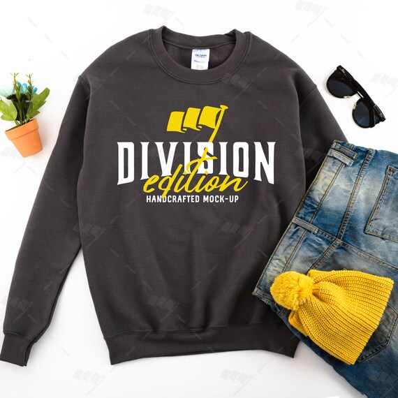 Fall Mockup Gildan Heavy Blend Crewneck Sweatshirt Etsy