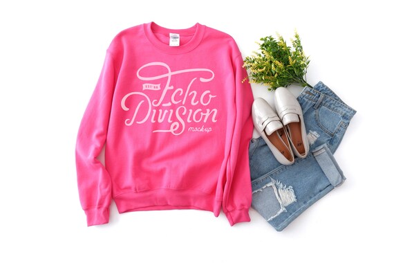 Download Fall Mockup Sweatshirt Mockup Gildan Mockup Heliconia Etsy