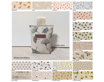 Heavy-duty floor doorstop buffer | Approx. 1.5 kg | Anti-slam and anti-pinch protection | Plain cotton linen look