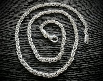 Vintage Sterling Silver Byzantine Necklace, Ethnic Jewelry | Necklace Size UK=41cm USA=16in
