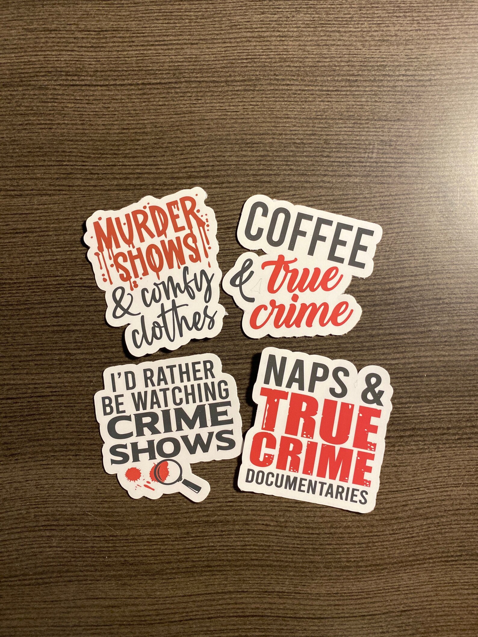 Crime Junkie Sticker Pack 7 // Crime Junkie // True Crime | Etsy