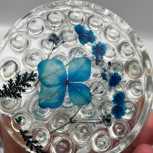 Wet Felting Tools: Blue Floral