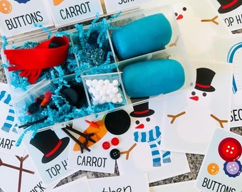 Sequencing Snowman Speech Box