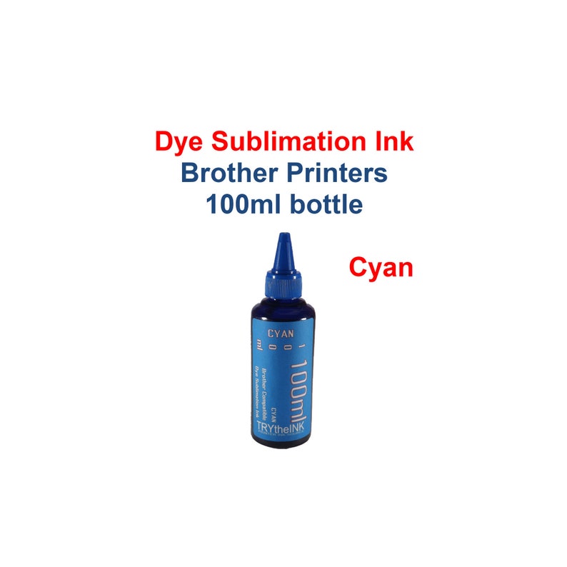 Dye Sublimation Ink for Brother Inkjet printers 4 100ml Etsy