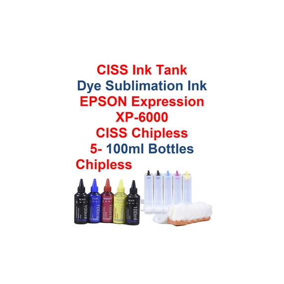 CISS Chipless Ink Tank System Dye 