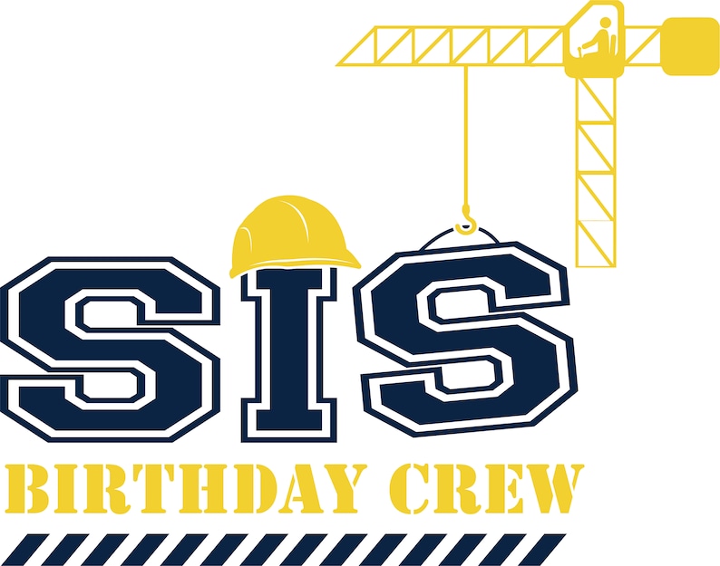 Download Sister SvG Birthday Crew SvG Cut File Family Birthday | Etsy