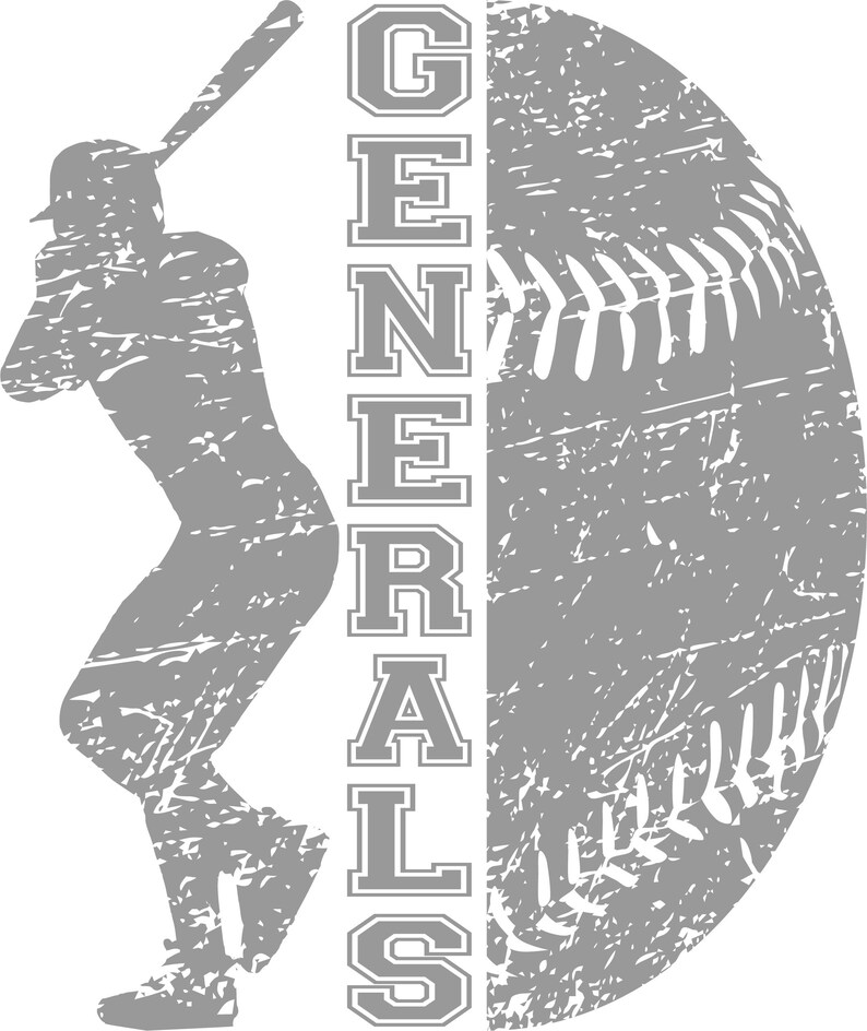 Baseball Cheer Svg Sayings Grunge Schapeel School Spirit Distressed Baseball Svg Vintage Iron On Generals Svg Generals Cut File Craft Supplies Tools Kids Crafts Commentfer Fr