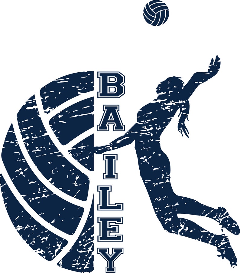 Download Volleyball SvG Bailey School SvG Volleyball Mom Shirt DxF | Etsy