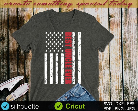 Download Best Uncle Ever Svg Uncle Svg Flag Svg Distressed Vintage Etsy PSD Mockup Templates