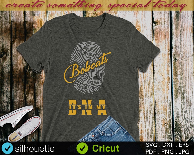 DxF Files Cut File SVG Sayings Silhouette Cricut Football Mom Bobcats SVG EpS Football Sister svg Football svg Bobcats Vector