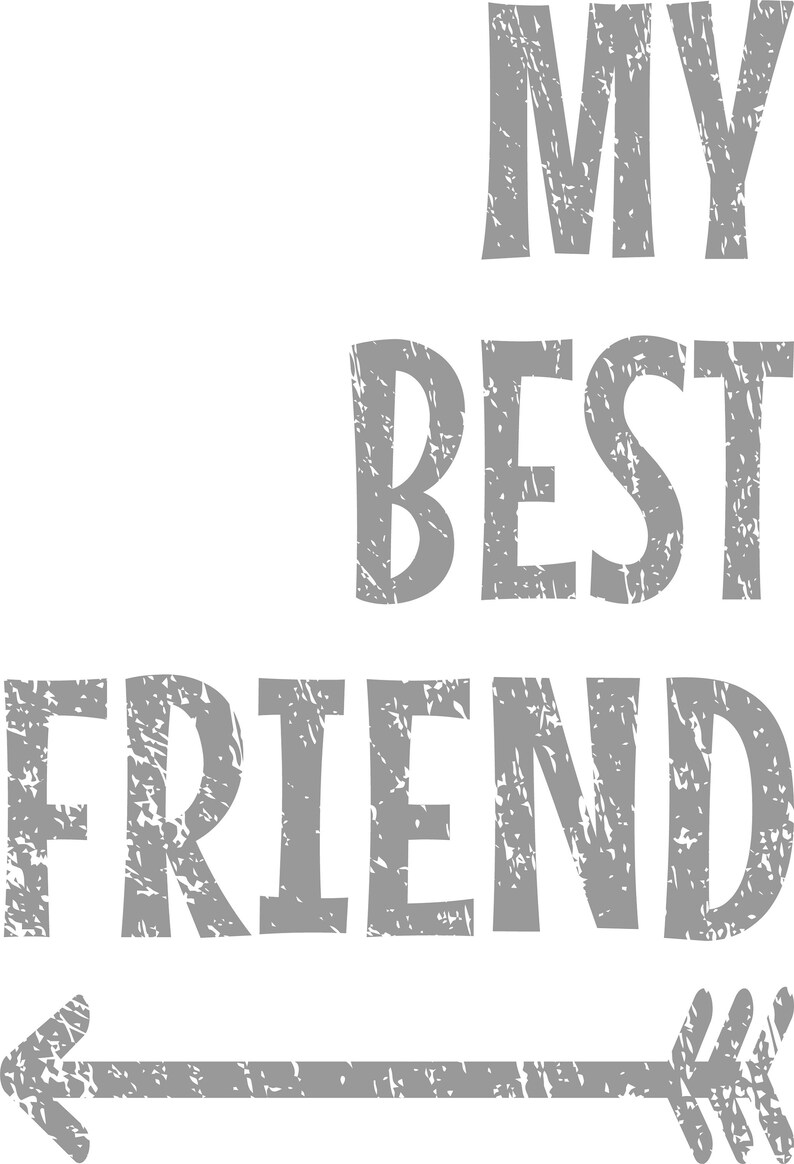 Download My Best Friend svg My Bestie Svg Friends Svg Besties Svg | Etsy