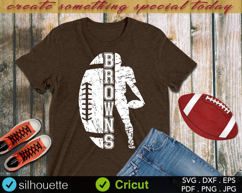 Download Browns Svg Print Mom Sister Vintage T Shirt Football Cut Files Grunge Vector Design Cricut Decal