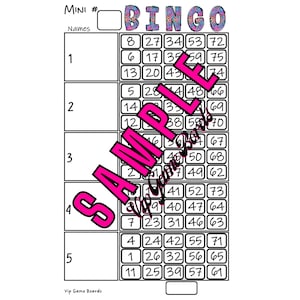 Value BUNDLE PACK**!! 5 Mixed Number, Block Mini&#39;s for Block Partys or Regs