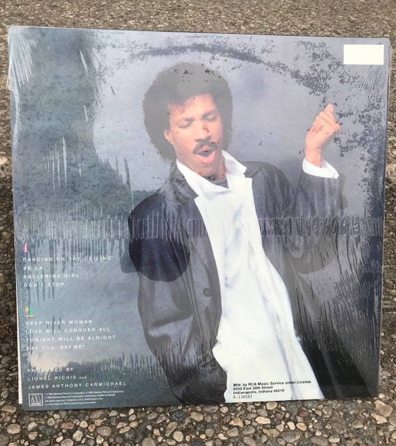 Lionel Richie Dancing On The Ceiling Album Vinyl