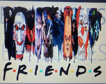 Halloween Horror Friends PNG***DOWNLOAD ONLY***