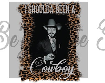 Post Malone shoulda been a cowboy ***download only PNG***