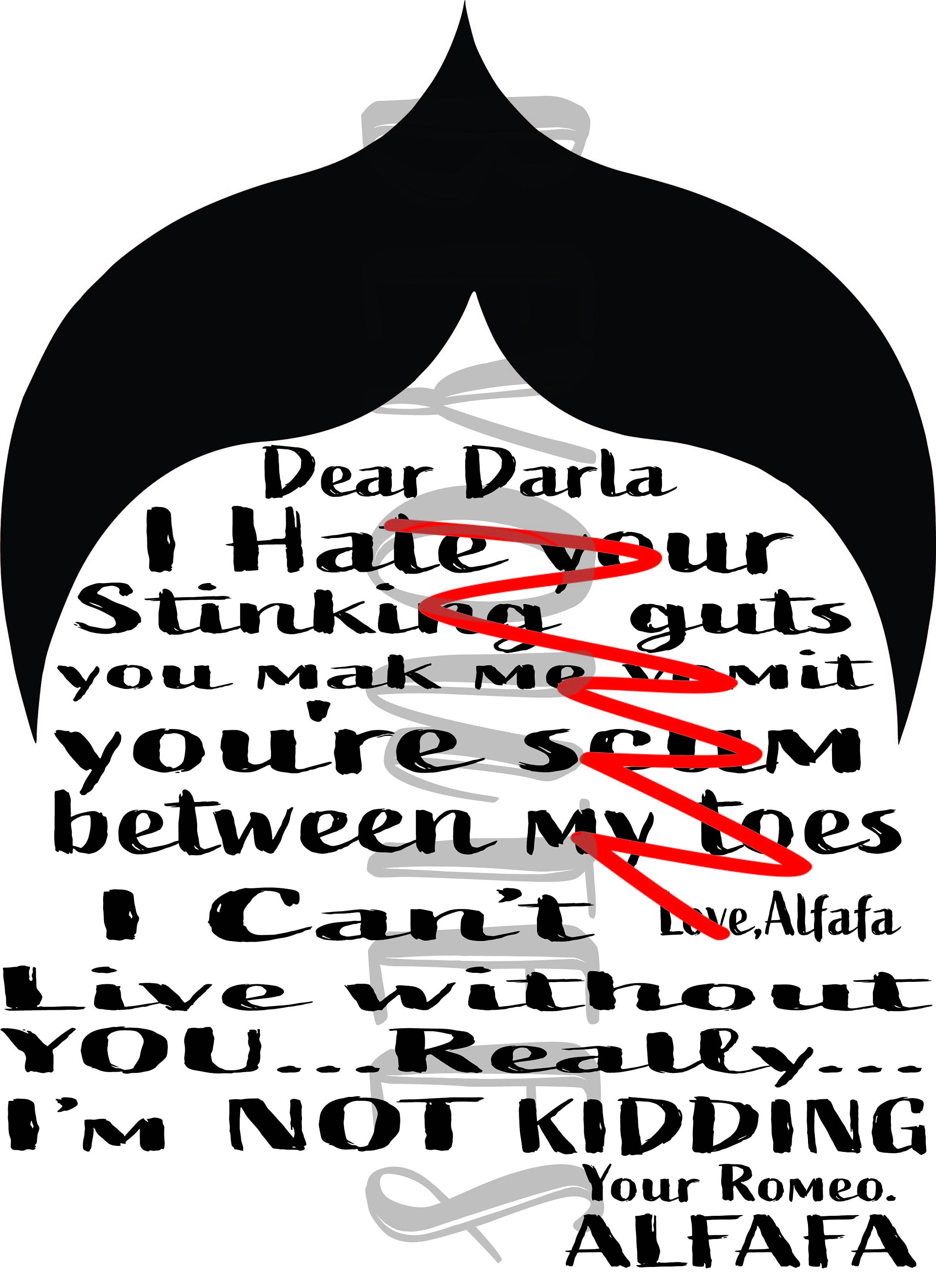 Little Rascals Letter To Darla(05)