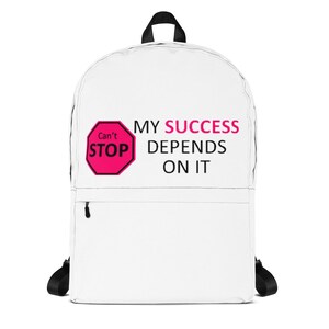 Can&#39;t Stop Won&#39;t Stop Backpack, Laptop Backpack, Weekender Bag, Backpack Women, Backpack for Teens, School Backpack, Bookbag