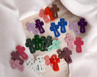 Cross bookmark,religious bookmark, Easter bookmark