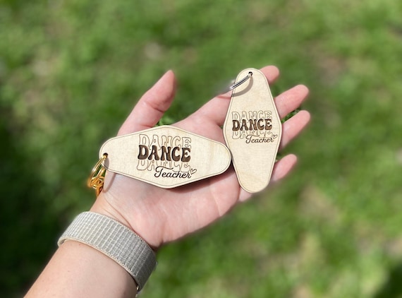 Dance teacher deals keychain