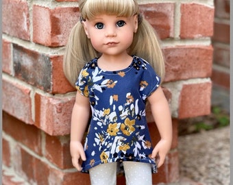 Gotz Doll Clothes, Summer Outfit for Gotz Hannah/Happy Kidz dolls, Clothes for Dolls,18 inch Doll Clothes,Gift for girl