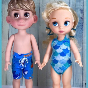 Vêtements pour poupée animatrice Disney, maillot de bain pour poupée animatrice, maillot de bain pour poupée de la collection animateur.