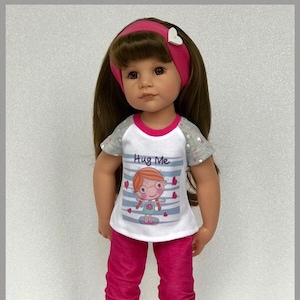 Gotz Doll Clothes, Gotz Hannah/Happy Kidz doll Outfit,Clothes for Dolls,18 inch Doll Clothes,Gift for girl
