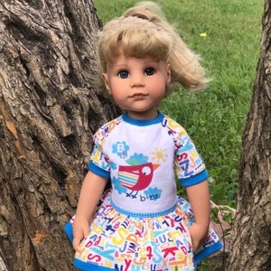 Gotz Doll Clothes, Gotz Hannah/Happy Kidz, Clothes for Dolls, 18 inch Doll Clothes, Gift for girl