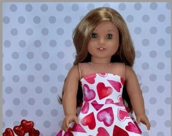 Valentinstagskleid für 18" Dolls Like AG
