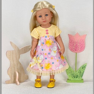 Gotz Little Kidz dolls Easter outfit, Clothes for 16 inch Dolls