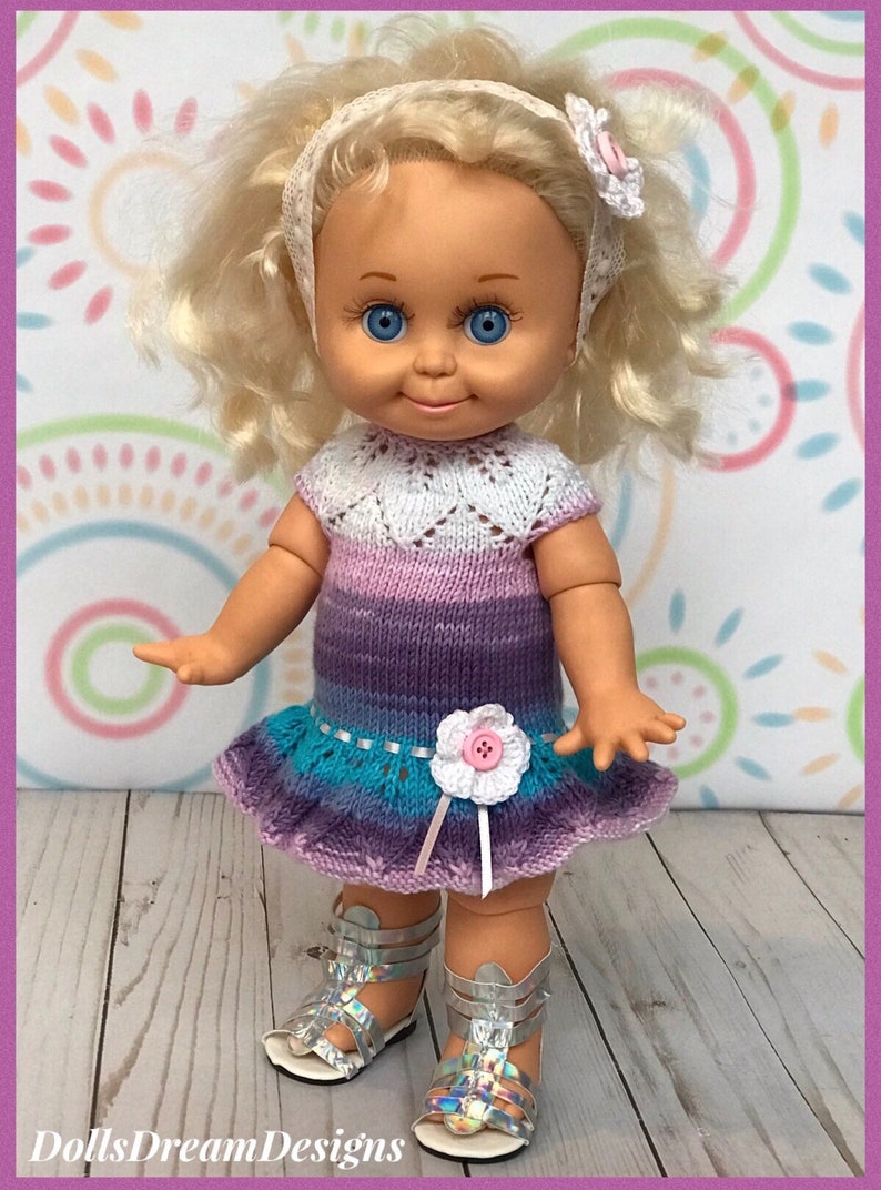 Galoob Baby Face Doll Clothes Baby Face Dress and Headband Etsy