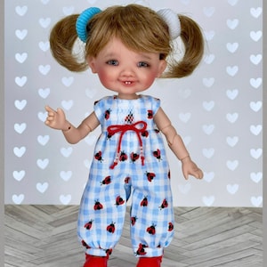 Meadow Twinkle Doll Clothes, Ladybug jumpsuit for Meadow Twinkle