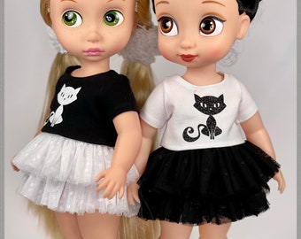 Disney Animator Doll Clothes, Top and Skirt for Disney Animators Collection Doll