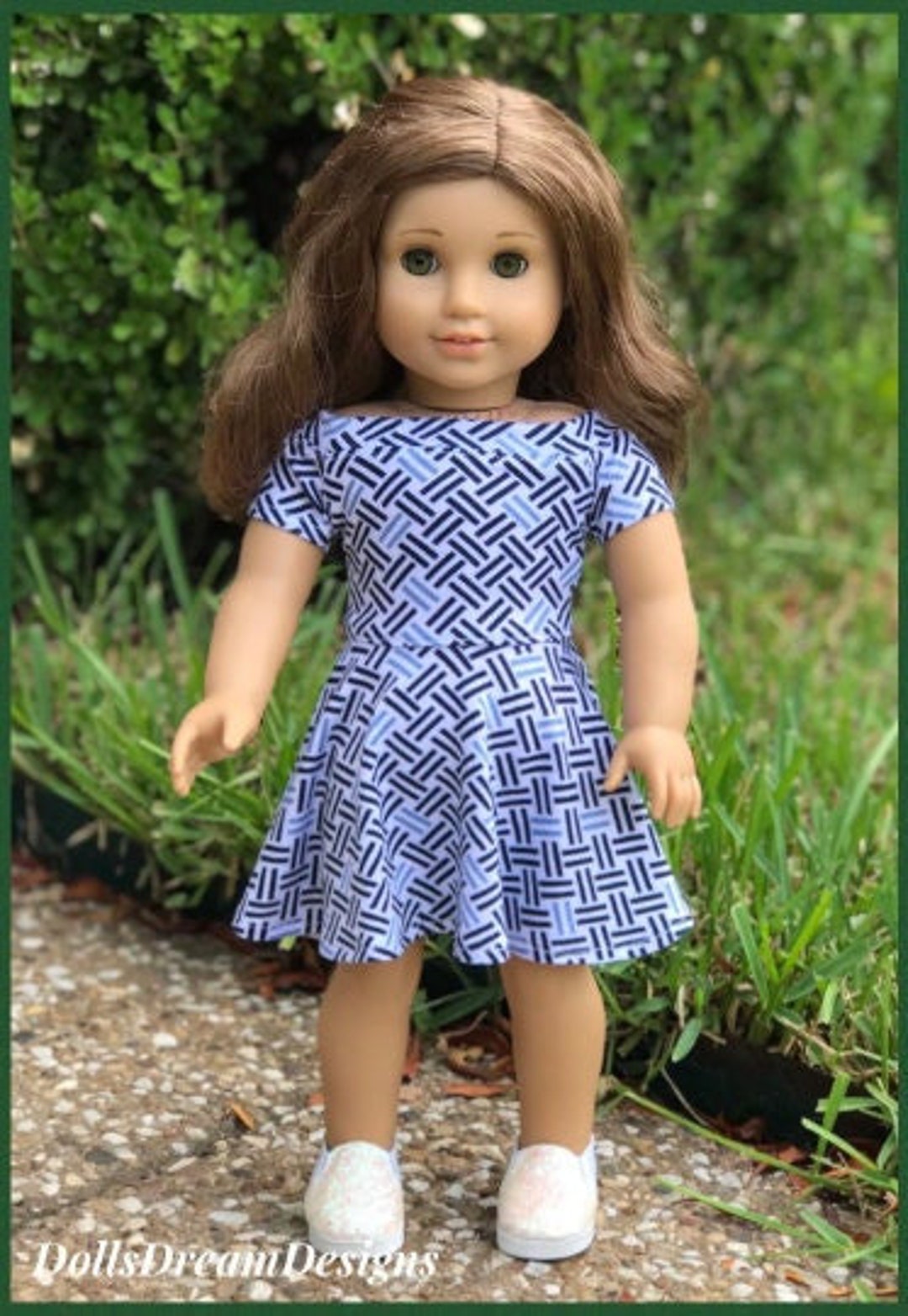Clothes for 18 Dolls Like American Girl, Summer Dress for 18 Dolls Like ...