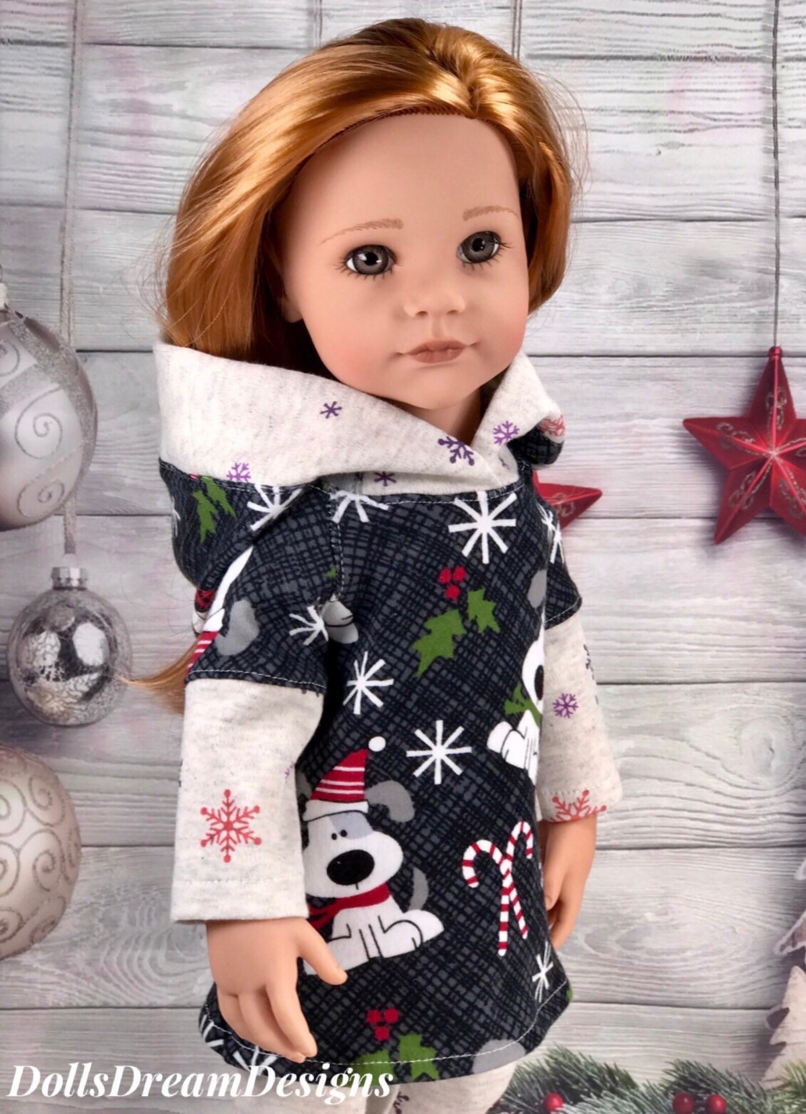 Gotz Doll Clothes Christmas Outfit for Gotz Hannah/happy Kidz Etsy