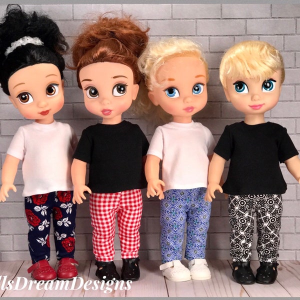 Disney Animator Doll Clothes,Animator Doll Jeggings,Gift for Girl,16 inch Doll Pants,Disney Animator Casual Clothes,Birthday gift