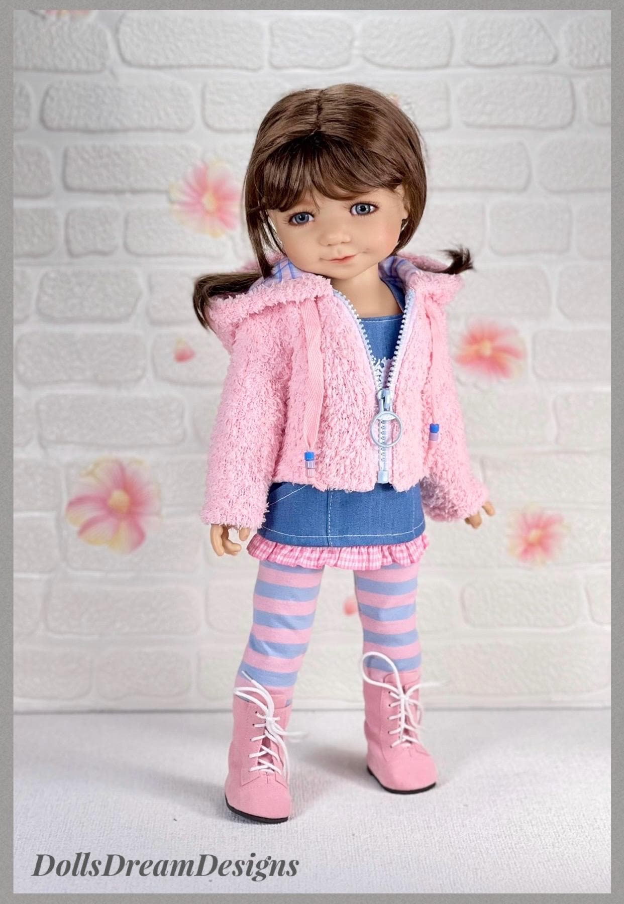Meadow BB Size Puppenkleidung, Outfit für 18” Meadow Puppen