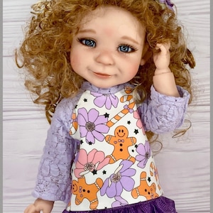 Meadow Mae Doll Clothes, Christmas Outfit for 15” Meadow Doll