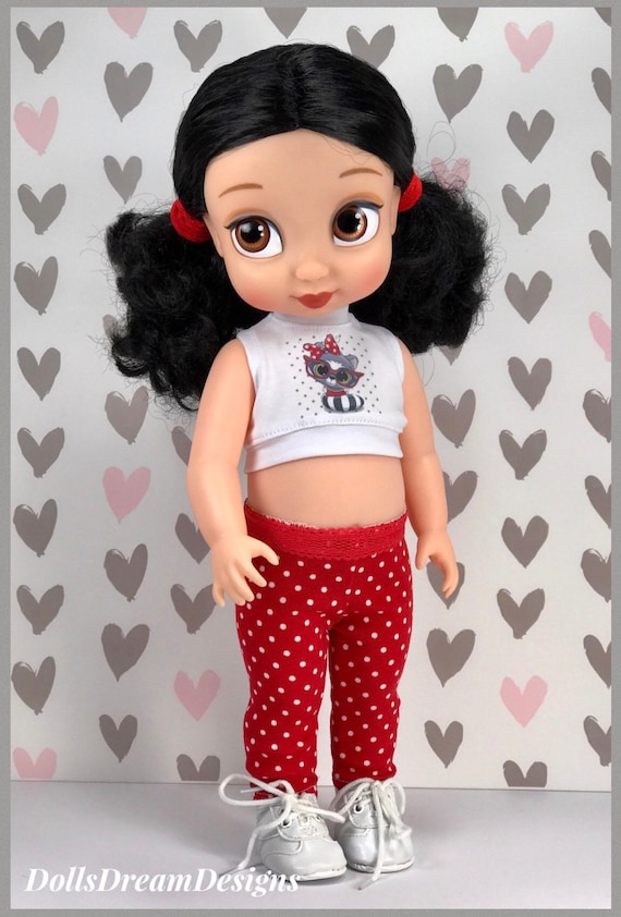 Disney Animator Doll Clothes Disney Animators Collection Doll Top and Leggings Summer Costume for 16 Inch Doll Etsy