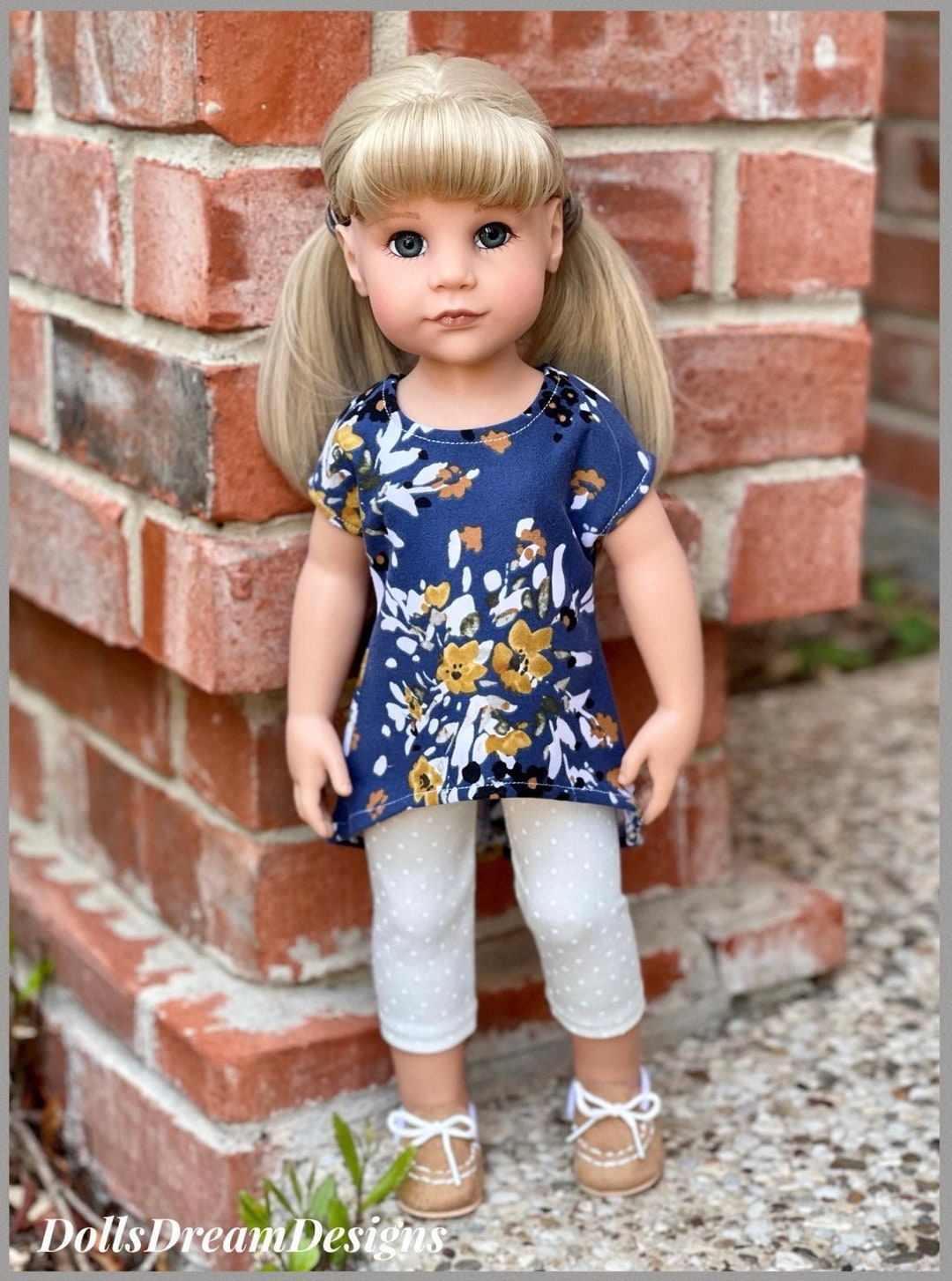 Gotz Doll Clothes, Summer Outfit for Gotz Hannah/happy Kidz Dolls