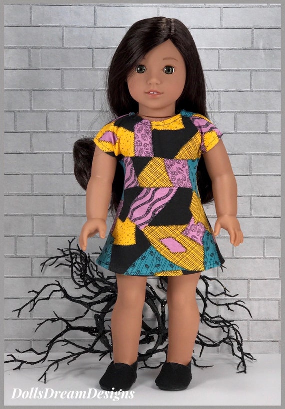 Sally Nightmare Dress for Your Doll, Fits American Girl