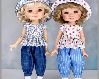 Meadow Dumpling Doll Clothes, patriottische outfit voor Meadow Dumplings