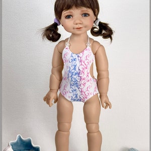 Meadow Big Bailey/Saffi/Sylvia Dolls Clothes, Swimsuit for 18” Meadow dolls.