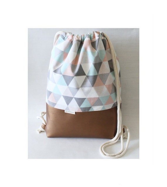 pastel gym bag